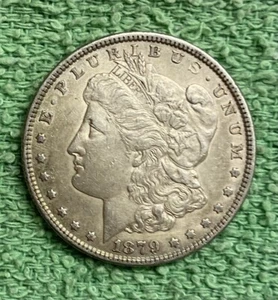 1879 MORGAN SILVER DOLLAR *** NICE CIRCULATED COIN - L@@K AT PICTURES! #6014 - Picture 1 of 2