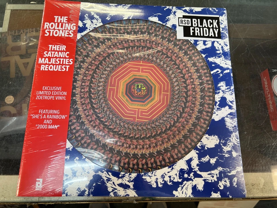 ROLLING STONES THEIR SATANIC MAJESTIES REQUEST ZOETROPE VINYL BLACK FRIDAY 2025 - Image 1 of 2