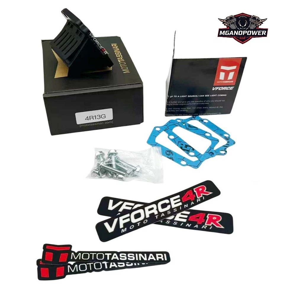 Válvula de bloque de jaula de caña V-Force 4R Kawasaki KDX200 220R pétalos de fibra de carbono V4R13G Foto 1 de 2