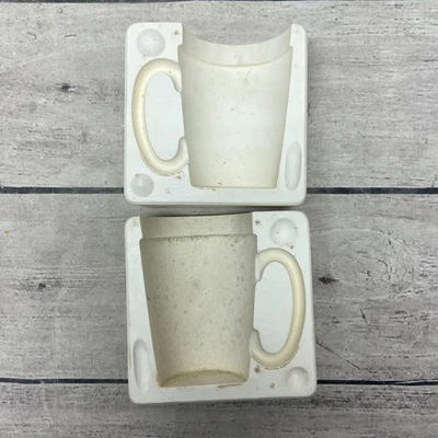 Molde de fundición de cerámica vintage sin marca taza cerámica hágalo usted mismo artesanía #R517 Foto 1 de 4