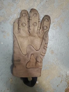 1 Left H USGI Outdoor Research Tan Overlord Short Nomex Combat Gloves Size Small - Picture 1 of 9