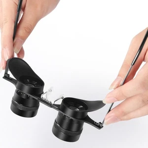 Telescopio de pesca nocturna potencia visores ópticos lupa 10X binoculares - Imagen 1 de 11