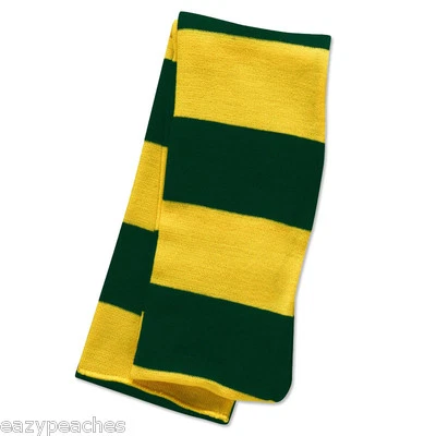 Rugby Tejido a Rayas Cubierta Facial Invierno Escuela EQUIPO Colegio PRO Bufanda de Fútbol Foto 1 de 4