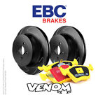EBC Rear Brake Kit Discs & Pads for Seat Leon Mk2 1P 2.0 Turbo 185 2005-2006