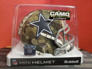 Michael Irvin Signed Cowboys Camo Mini Helmet JSA Authenticated - Picture 1 of 2