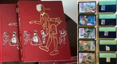 FIABE SONORE PINOCCHIO 1a Ed. Fabbri 1968 COMPLETA di libri e audiocassette - Immagine 1 di 4