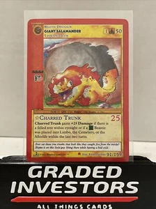 Metazoo Cryptid Nation Card Giant Salamander 91/159 2nd Edition Reverse Holo Gem - Picture 1 of 2