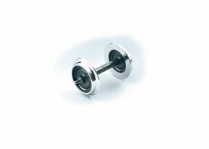 LGB 67419 - Juegos de ruedas de metal sólido - 2 piezas - Diámetro 31 mm / 1 1⁄4" - Imagen 1 de 8