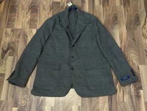Polo Ralph Lauren Herren Blazer Gr. 46 L dunkler Loden Polyester Modern Fit Neu mit Etikett - Bild 1 von 11