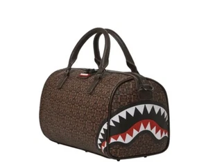 SPRAYGROUND SHARKS IN PARIS CHECK MINI DUFFEL - Picture 1 of 4