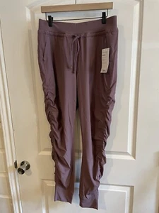 Athleta Attitude Jogginghose neu mit Etikett Volcanic Violet Größe 8 Tall - Bild 1 von 8
