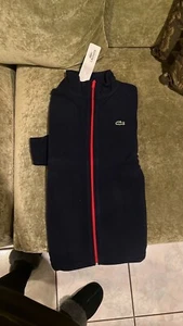 lacoste boys zip up Sweater - Picture 1 of 3