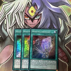 DUEA-ENDE7 x3 Hextellarknight Super Rare Excellent Condition Yugioh - Picture 1 of 2