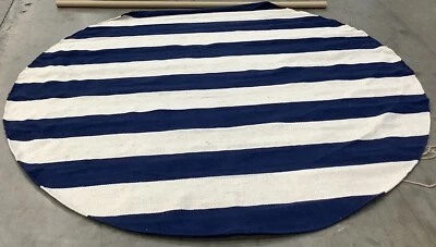 Alfombra AZUL MARINO/MARFIL 6'-0" x 6'-0" defecto, precio reducido 1172678258 MTK712H-6R Foto 1 de 4