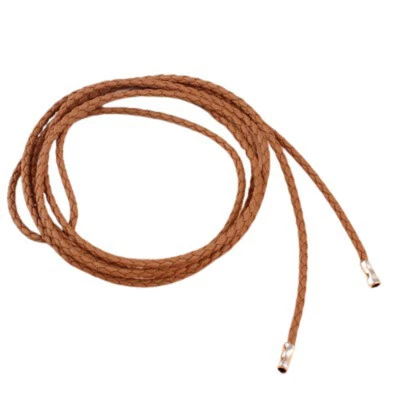 Cinto feminino de couro sintético cor sólida corda auto-amarrar trançado vestido faixa de cintura - Imagem 1 de 4