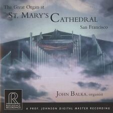 JOHN BALKA Balka Plays the Great Organ at St. Mary's Cathedral (CD) Album