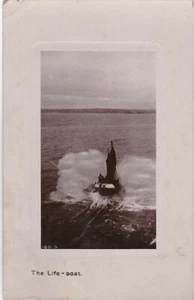 RPPC The Life-Boat Davidson Bros Real Photo England Postcard Posted - Picture 1 of 2