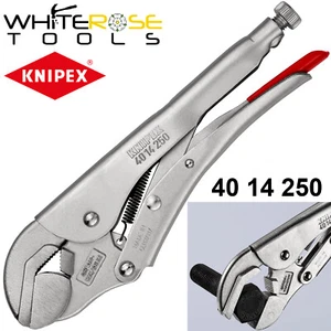 Knipex Locking Pliers Universal Mole Grip Wrench 250mm Galvanised 40 14 250 - Imagen 1 de 7