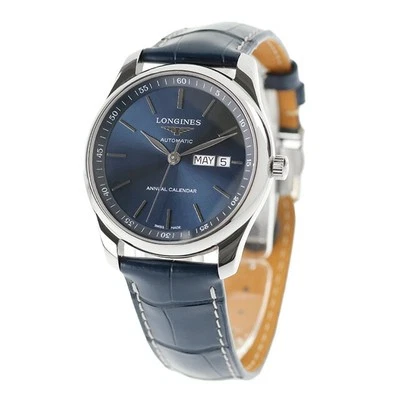Reloj para hombre LONGINES Master Collection L2.910.4.92.0 azul sin usar en caja - Imagen 1 de 4