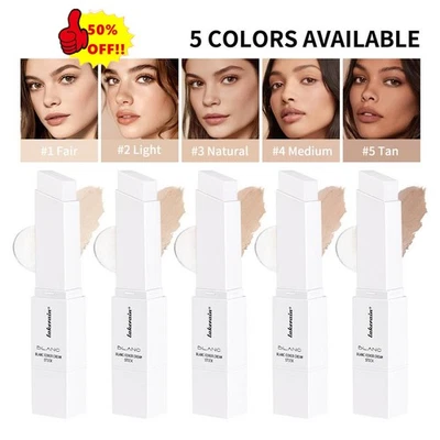 Blanc Cover Cream Stick, 2 in 1 Color- Changing Foundation Stick - Image 1 of 4