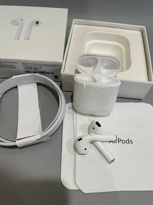 Apple AirPods 2da Generación Bluetooth Auriculares Intrauditivos Estuche de Carga Inalámbrica Foto 1 de 4