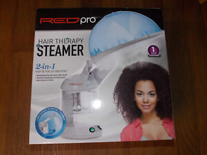 Red Pro 2-in-1 Hair Therapy Steamer & Facial Steamer STMR01