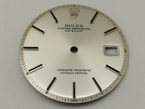 RELOJ ROLEX DE COLECCIÓN 1601 DATEJUST PLATA ESFERA SIGMA 28 MM (COMO NUEVO Y ORIGINAL) - Imagen 1 de 7