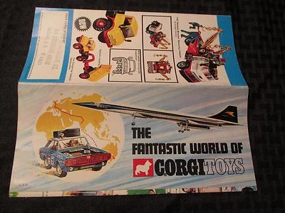1969 The Fantastic World of CORGI TOYS Amazing Color Catalog FVF 7.0 - Image 1 of 4