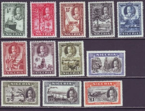 Juego Nigeria 1936 SC 38-48 MH - Imagen 1 de 2
