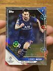 2021 22 Topps Uefa Champions League Lionel Messi 10 Starball Foil Psg Mint Nm