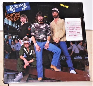 Alabama – 40 Hour Week - 1985 LP Record Album - Vinyl Near Mint - Picture 1 of 2