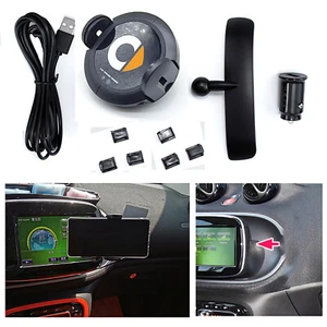 Pour Smart New 453 451 Voiture Support de Charge Sans Fil Support Téléphone - Photo 1 sur 16