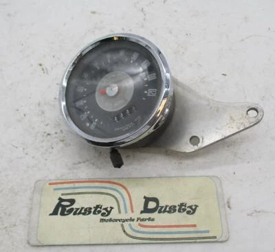 Smiths 120mph Speedo Speedometer Gauge w/ Bracket SSM5001/00A 1600 BSA Triumph - Image 1 of 4