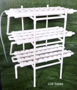 TECHTONGDA Indoor /Outdoor Hydroponic 108 Plant Site Grow Planting System Kit - Picture 1 of 3