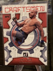 2022 Panini Donruss UFC #20 Ciryl Gane Base Craftsmen Insert Trading Card MMA