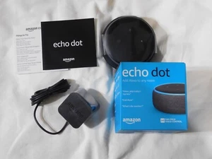 Altavoz inteligente Amazon Echo Dot (3ra generación) carbón/color negro - Imagen 1 de 4