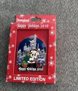 PIN EXCLUSIVO AP JUMBO MICKEY & TINKER BELL DE DISNEY DLR FELICES FIESTAS 2010 - Imagen 1 de 7