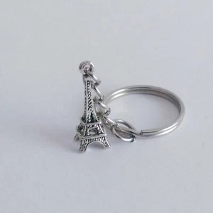 Eiffel Tower Keychain, Eiffel Tower Souvenir Keychain, Eiffel Tower Zip Pull - Picture 1 of 2