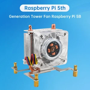 Raspberry Pi 5. Generation Turmventilator 5B Eisturm Radiator ICE Cooling Radiator - Bild 1 von 20