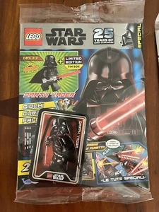 Lego Star Wars Rivista 25 Anniversario + Tin Box E Minifigure Darth Vader - Imagen 1 de 1