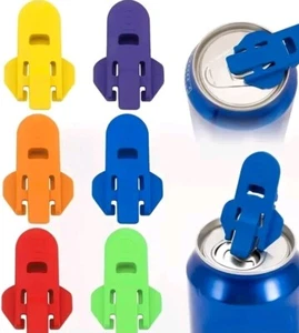 2 X Can Ring Pull Opener Aid Cover Stop Insects Picnic BBQ Drinks - Picture 1 of 5