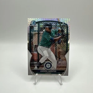 2023 Bowman Chrome 1st Lazaro Montes BCP-58 Mojo Parallel SP - Picture 1 of 2