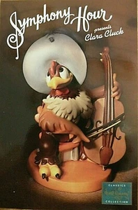 Disney 9' X 6" POSTAL ""CLARA CLUCK"" Película Symphony Hour (WDCC) - Imagen 1 de 2