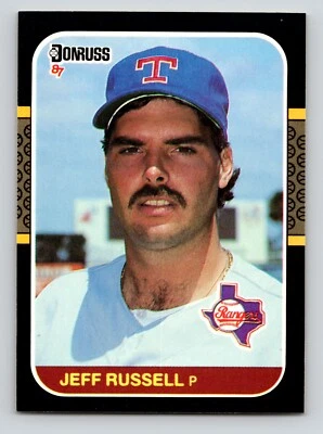1987 Donruss - Jeff Russell #550 - Image 1 of 2