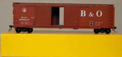 HO Accurail #5205 50' AAR Double Door Boxcar Baltimore & Ohio #289247 Built Up - Image 1 of 4