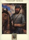 USA #2975s Stonewall Jackson 1995 Civil War Issue 10x13" Poster Collectors Pane