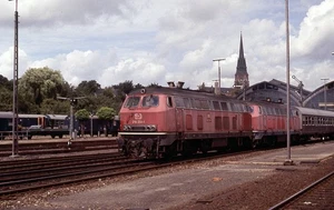 original Dia 218 254+218.. DB/ Lübeck 1985 - Picture 1 of 1