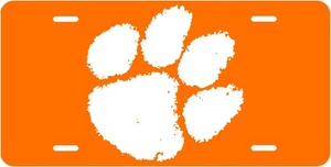 Clemson Tiger Paw Car Novelty Vanity License Plate 54309 - Picture 1 of 1