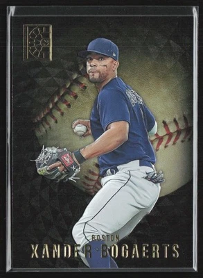 Xander Bogaerts 2022 Panini Capstone Gold #156 Boston Red Sox - Image 1 of 2