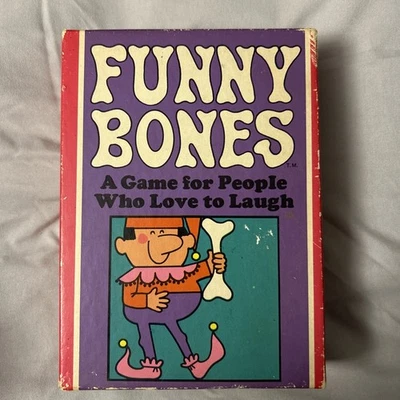 Vintage 1968 Funny Bones Card Game By Parker Brothers Complete - Image 1 of 4
